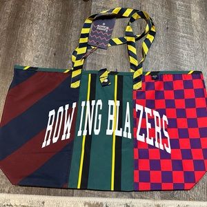 Rowing Blazers‎ Tote Bag Target Exclusive Collab Rugby Stripe NWT